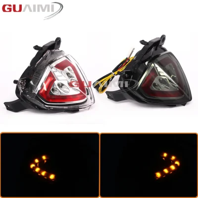 Motorcycle LED Bulb Tail Light Assembly Moto Brake Turn Signal Flasher Accessories For Honda CBR 500R CB500X CB500F 2013 – 2015